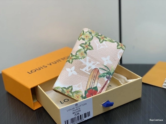 Rep ladies cm LOUIS VUITTON Pocket Organizer-7.5*11.1*1 0714